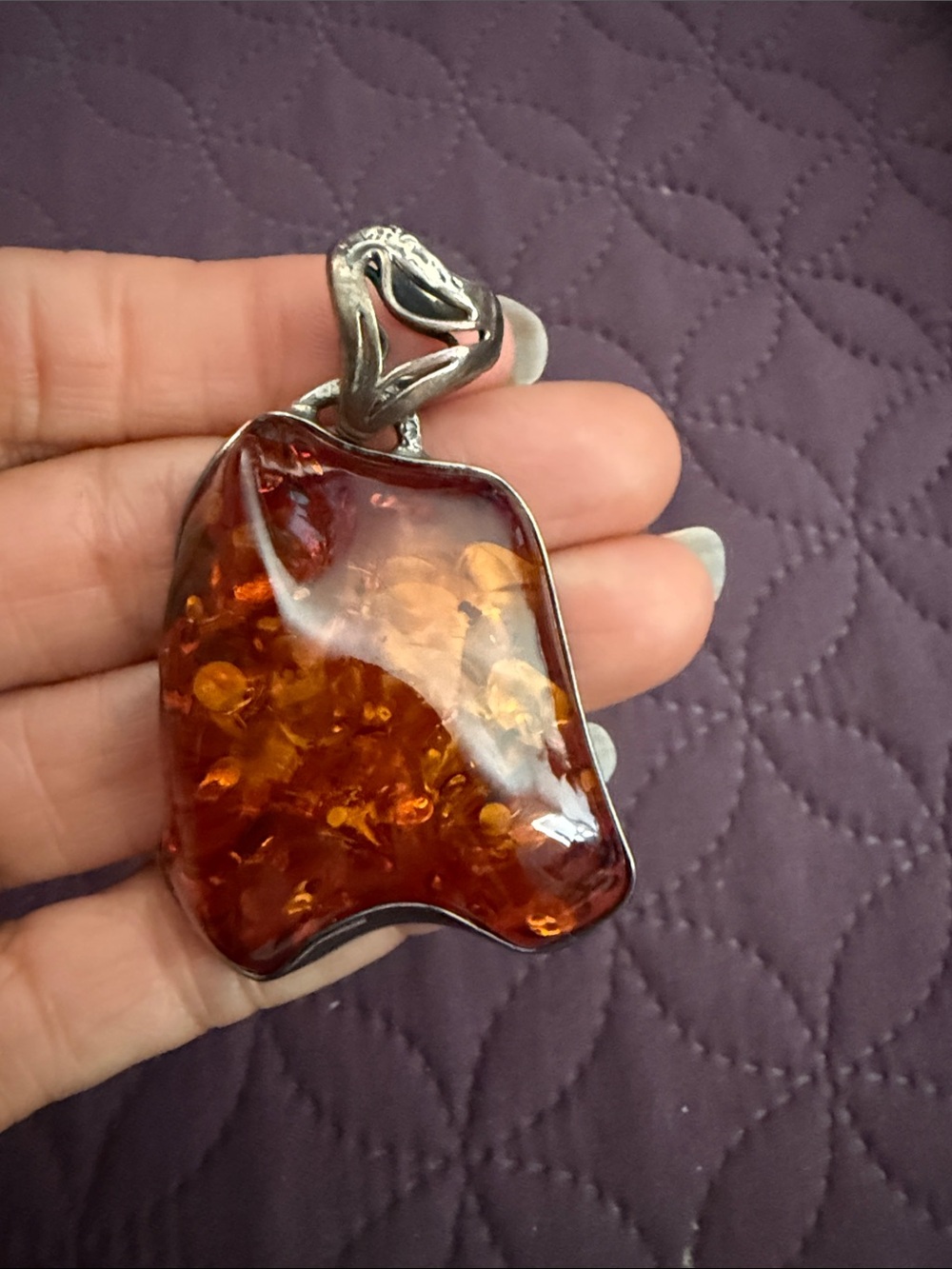 Genuine Amber Pendant